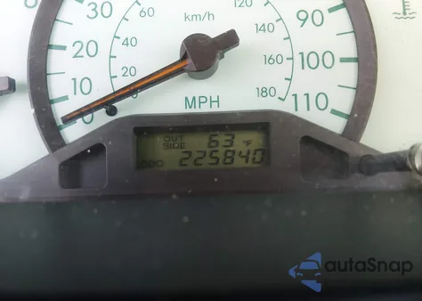 2003 Toyota Corolla Le z USA, uszkodzony, nr VIN JTDBR32E832012219